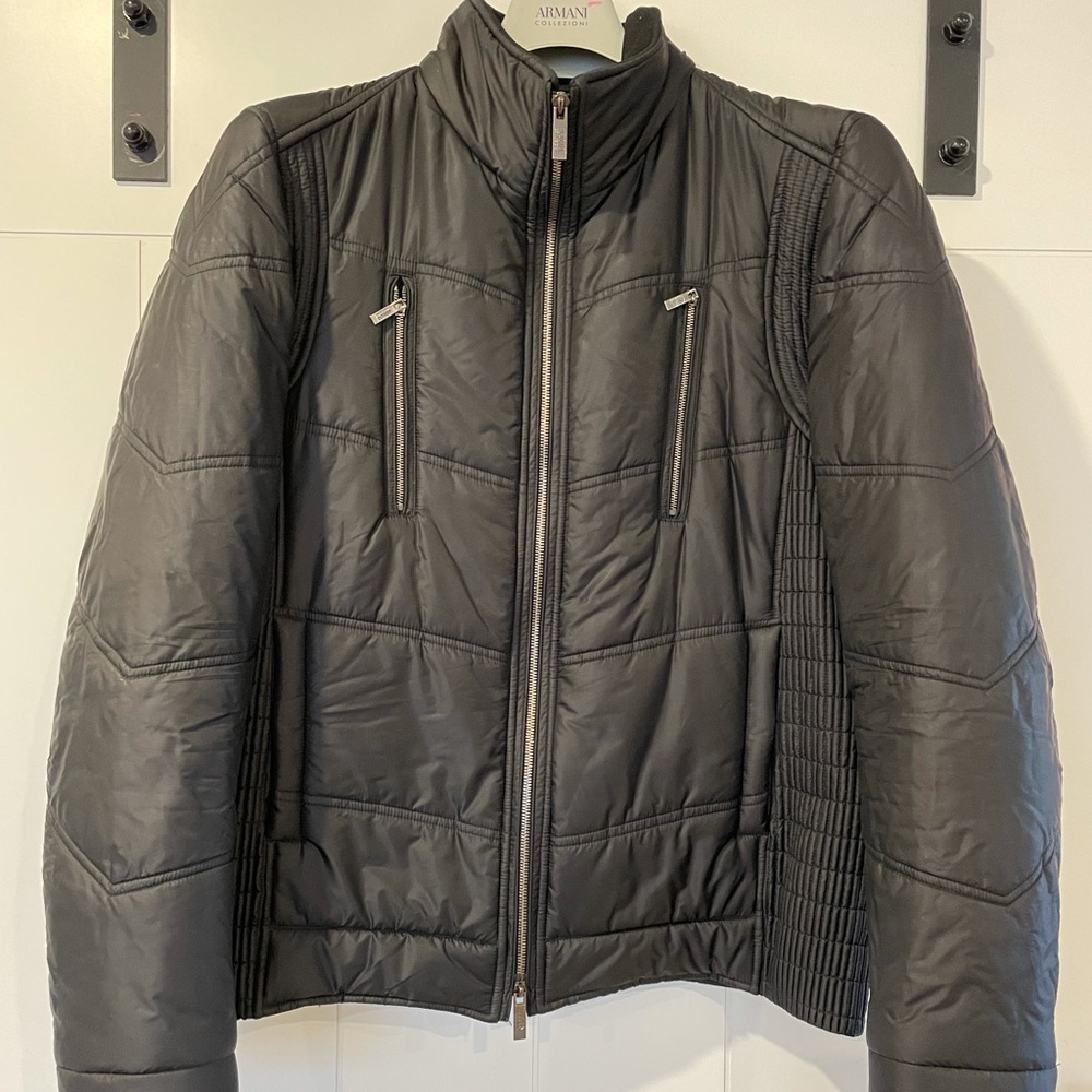 Men's Armani Collezioni Black Jacket Size 40